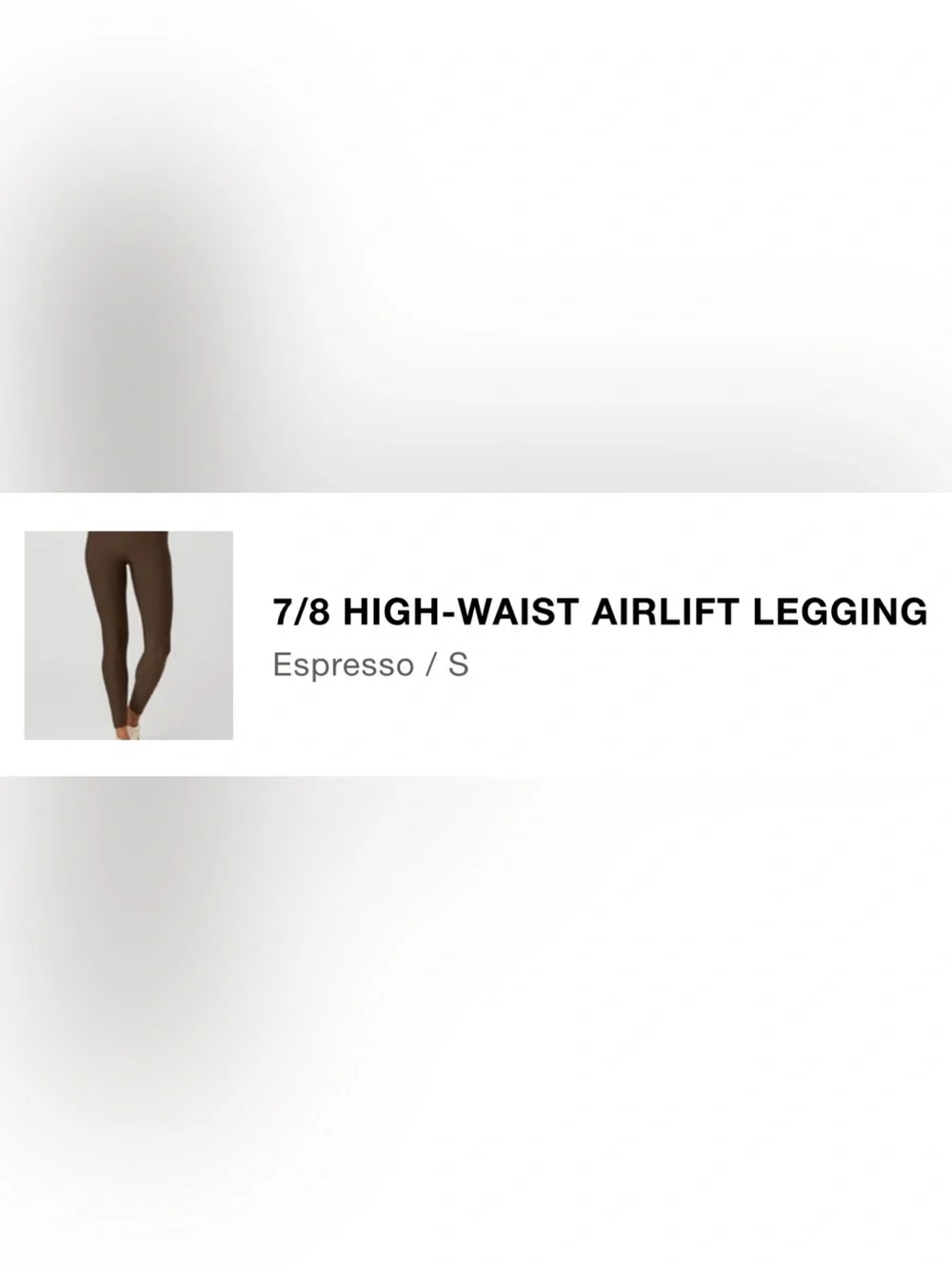 7/8 High-Waist Airlift Legging